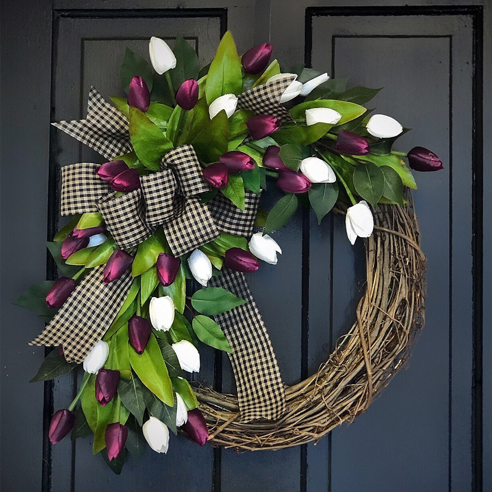 Home Decor Tulip - Karangan Bunga Tulip Musim Semi, Dekorasi