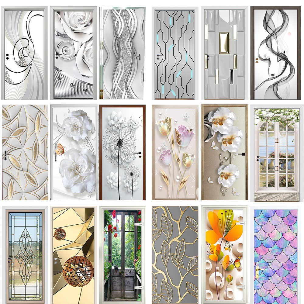 Home Decor On Sale - Stiker pintu Modern, stiker dekorasi rumah