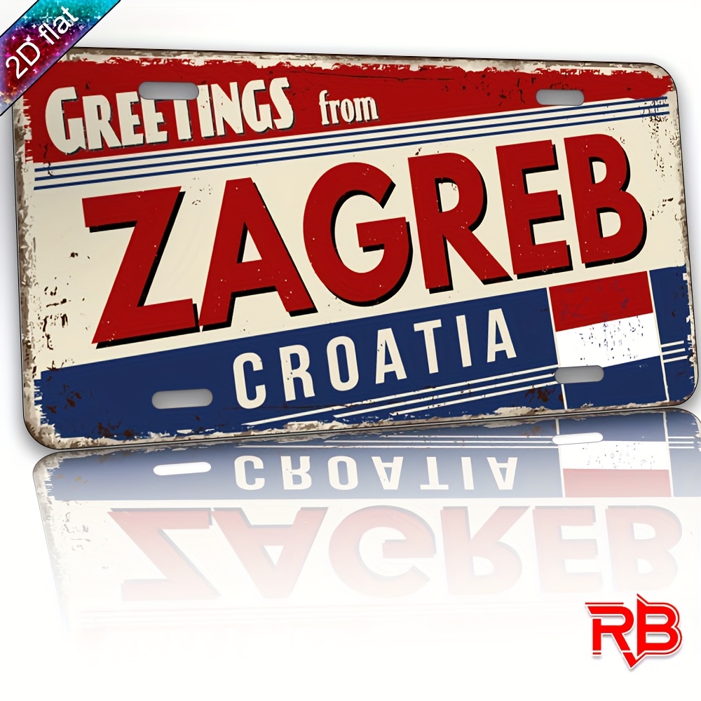 Home Decor Zagreb - Papan Aluminium Datar 2D - 