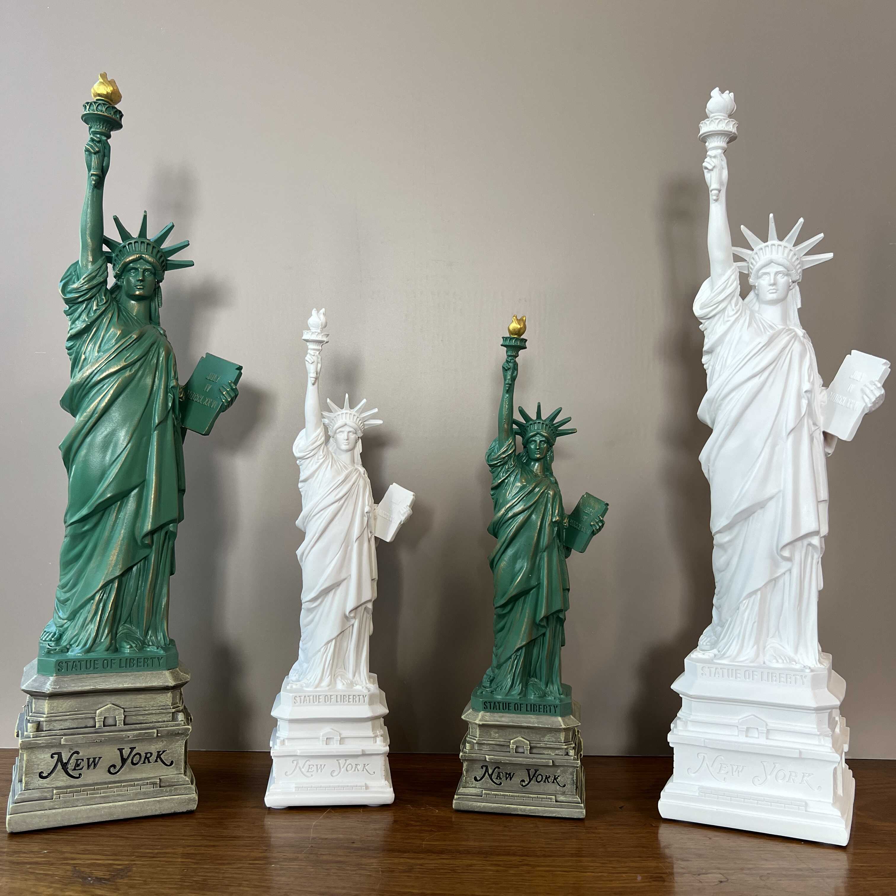 Home Decor New York - Statue Patung Liberty Model meja aksesoris