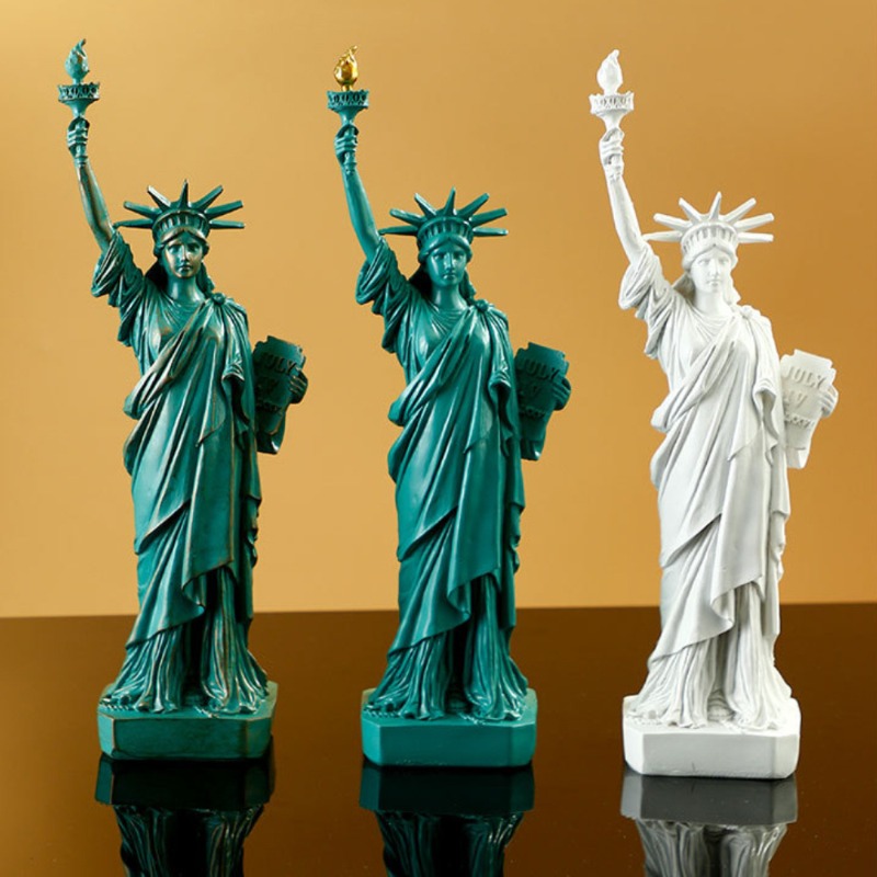 Home Decor New York - 1 Buah 30Cm Model Patung Liberty