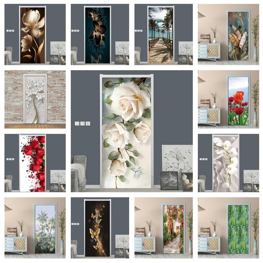 Home Decor On Sale - Kertas Dinding Bunga Mawar Putih untuk