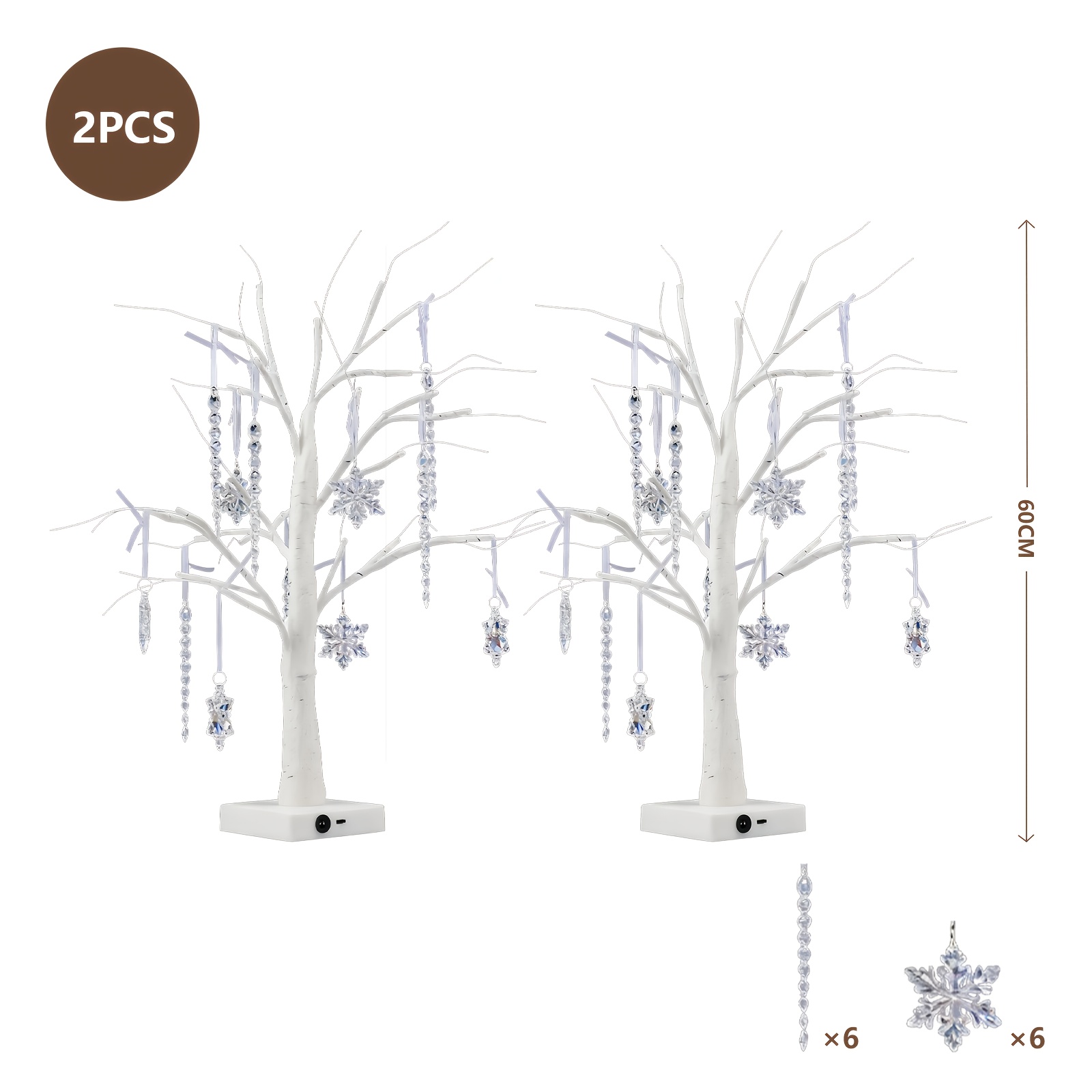 Sepasang Lampu Natal Bentuk Ke - Home Decor Tree ulasan dan harga