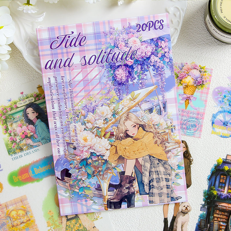 20 buah/buku stiker hewan peli - Home Decor On Sale ulasan dan harga