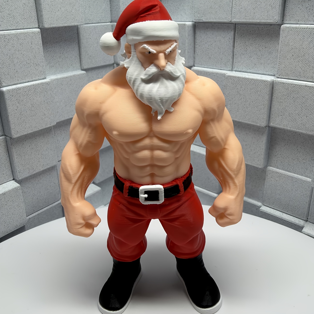 Edisi Baru Santa Claus Berotot - Home Decor Enthusiast ulasan dan harga