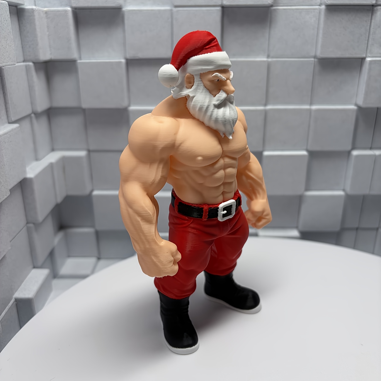 Edisi Baru Santa Claus Berotot - Home Decor Enthusiast ulasan dan harga