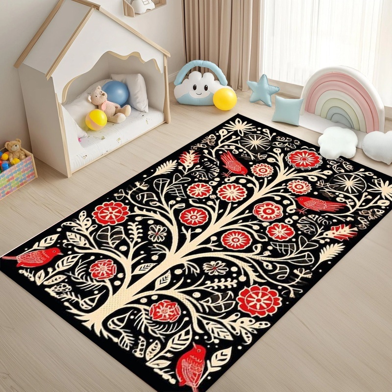 Karpet Cetak Hati Berpola Spir - Home Decor Retailers ulasan dan harga