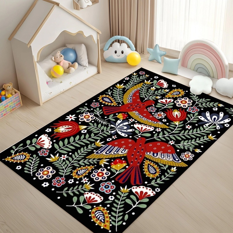 Karpet Cetak Hati Berpola Spir - Home Decor Retailers ulasan dan harga