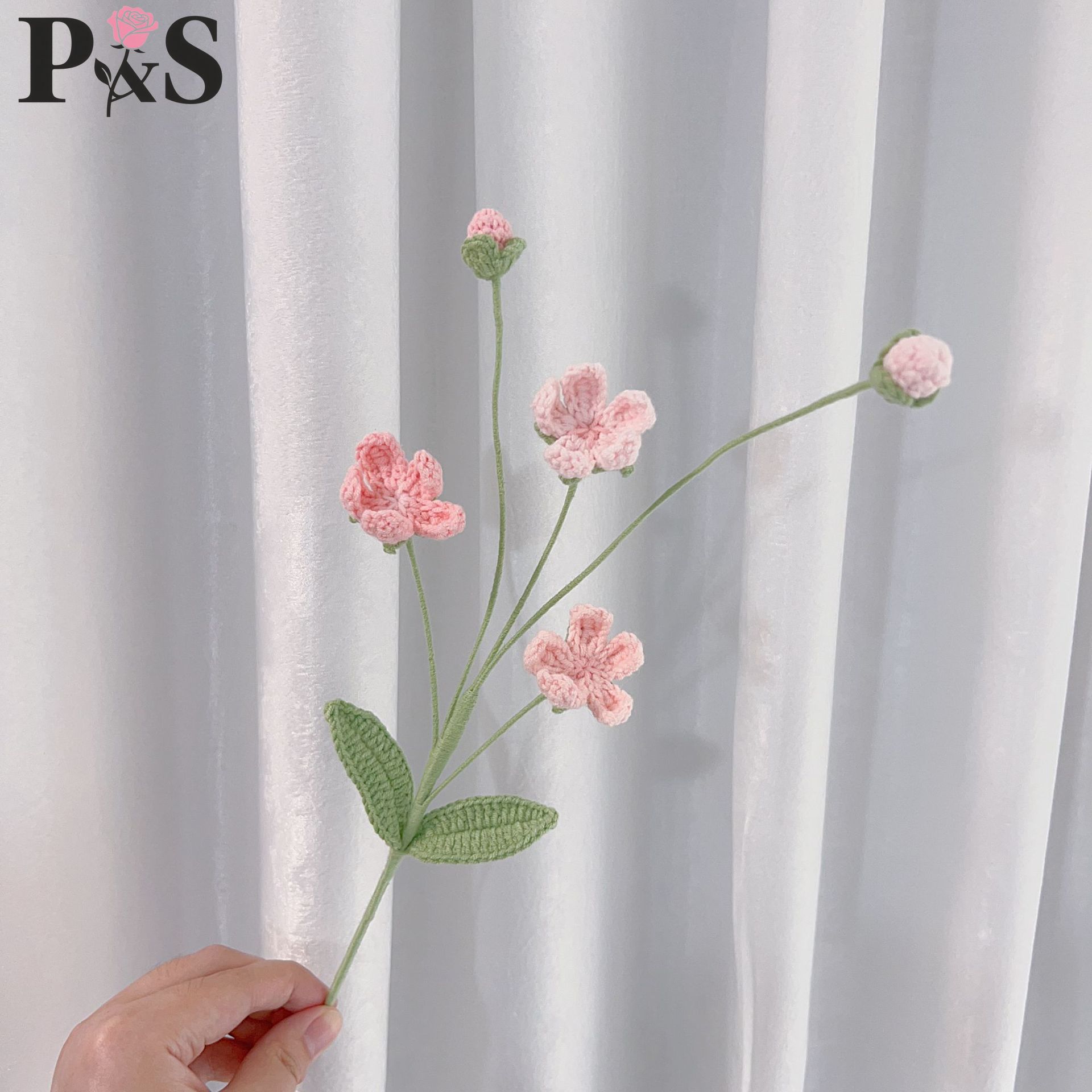 Bunga Rajutan Buatan Tangan An - Home Decor Tulip ulasan dan harga
