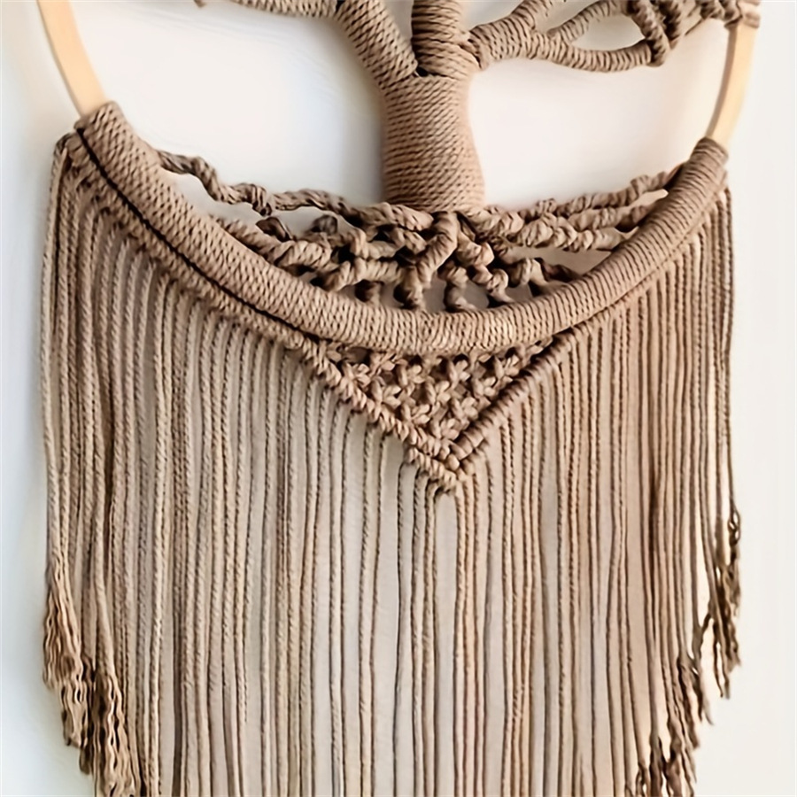 Pohon Kehidupan Macrame hiasan - Home Decor Tree ulasan dan harga