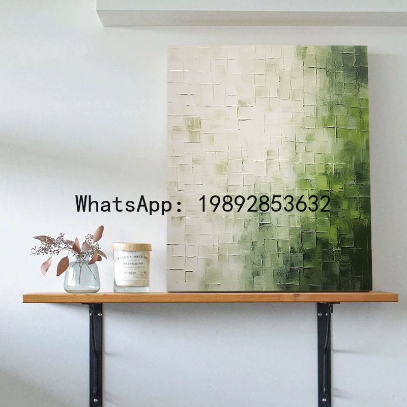 Lukisan Minyak Lukis Tangan GH - Abstract Oil Painting ulasan dan harga