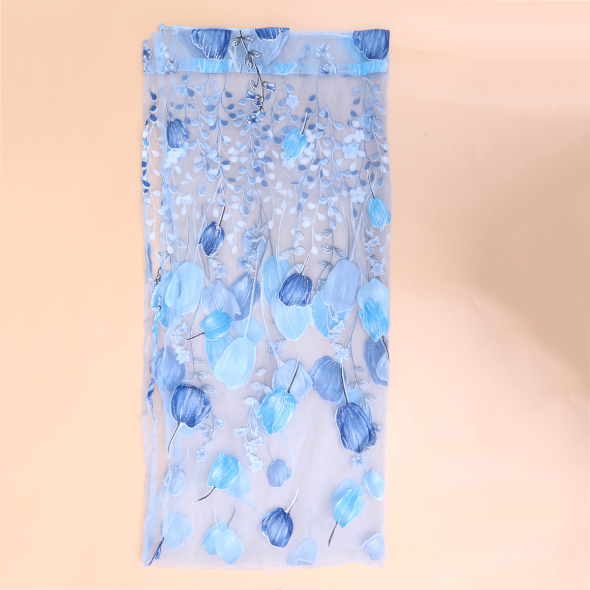 tirai jendela tirai bermotif b - Home Decor Tulip ulasan dan harga