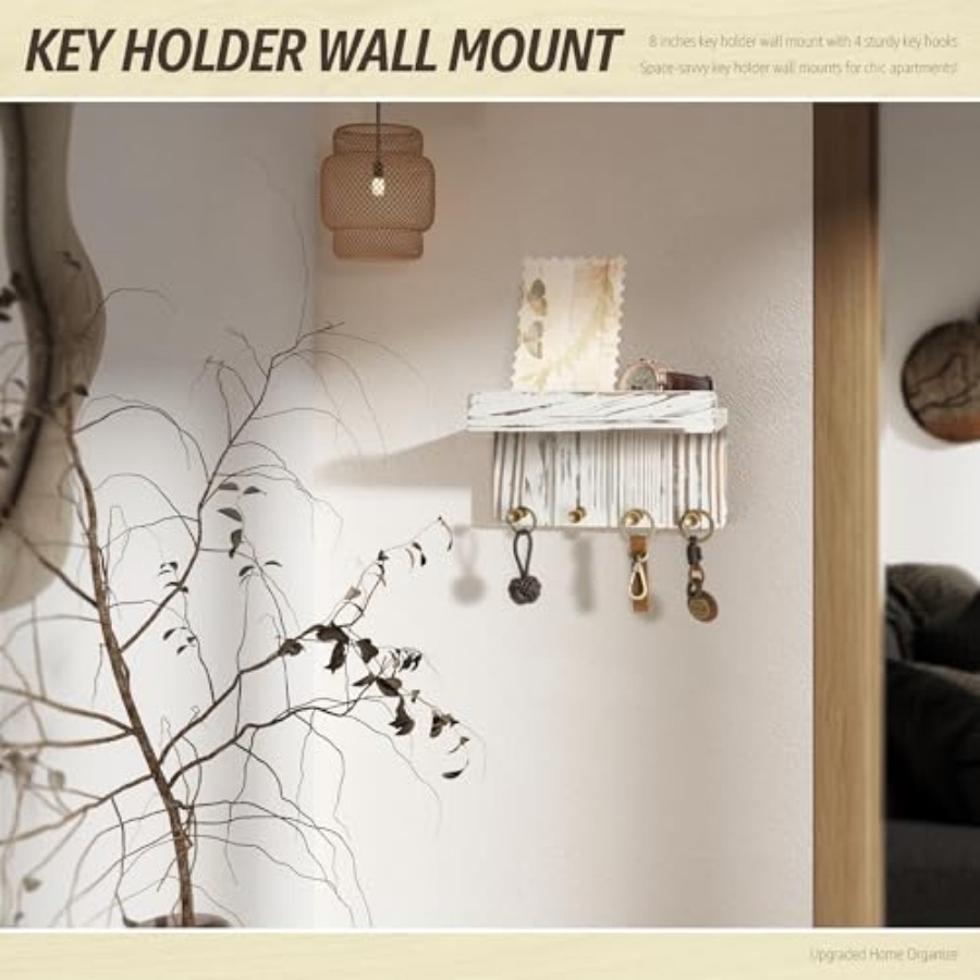 Tempat Kunci Gantung Dinding G - Floating Shelves ulasan dan harga