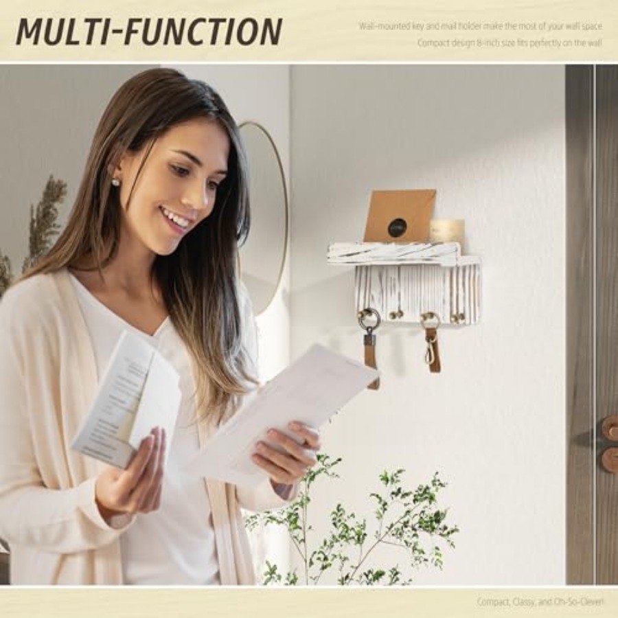 Tempat Kunci Gantung Dinding G - Floating Shelves ulasan dan harga