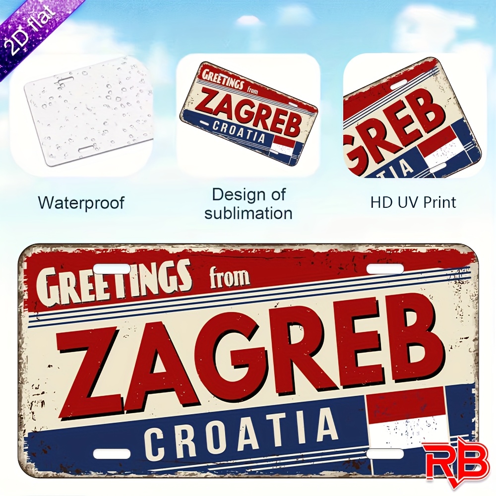Papan Aluminium Datar 2D - 