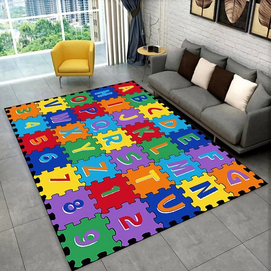 Karpet Edukasi Alfabet ABC unt - Home Decor Retailers ulasan dan harga