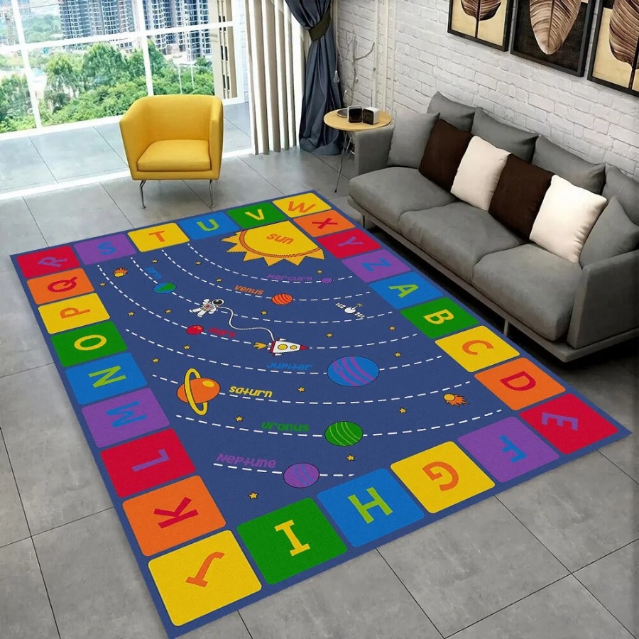Karpet Edukasi Alfabet ABC unt - Home Decor Retailers ulasan dan harga