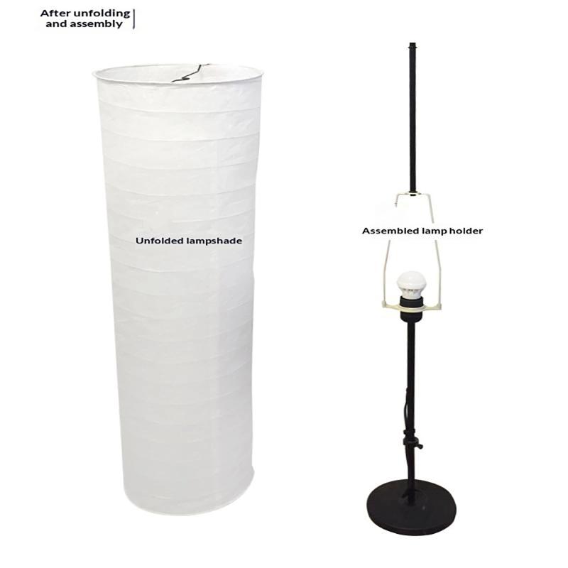 [S] Kap Lampu Lantai Kertas Be - Flooring Home Decor ulasan dan harga