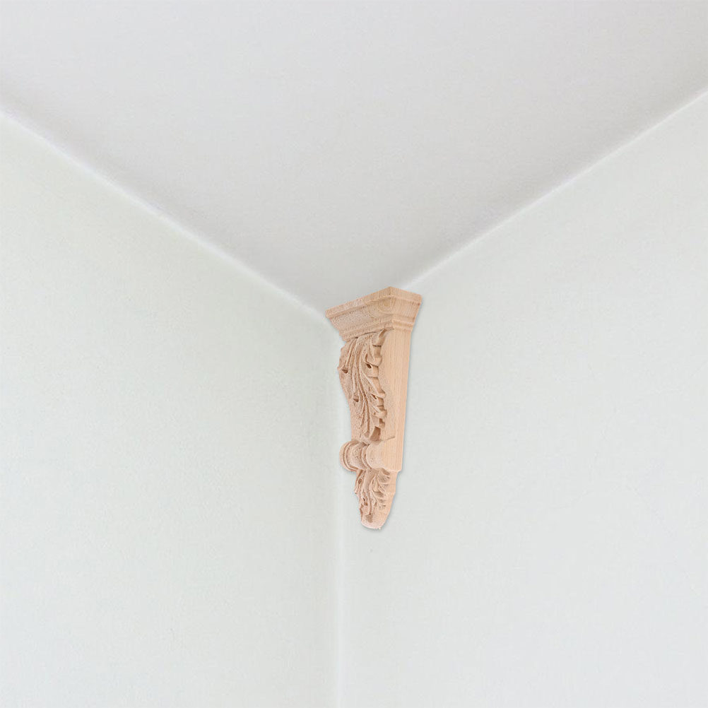 2Pcs Corbel Kayu Belum Selesai - Floating Shelves ulasan dan harga