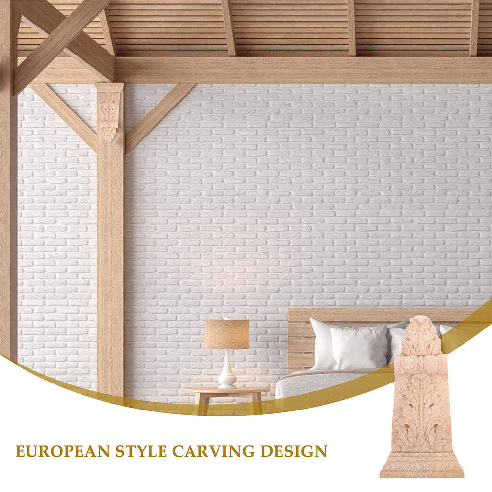 2Pcs Corbel Kayu Belum Selesai - Floating Shelves ulasan dan harga