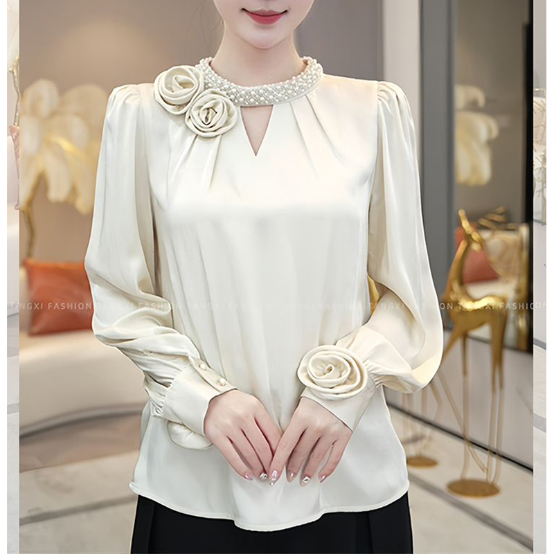 Blus kantor wanita, atasan ram - Home Decor Zara ulasan dan harga
