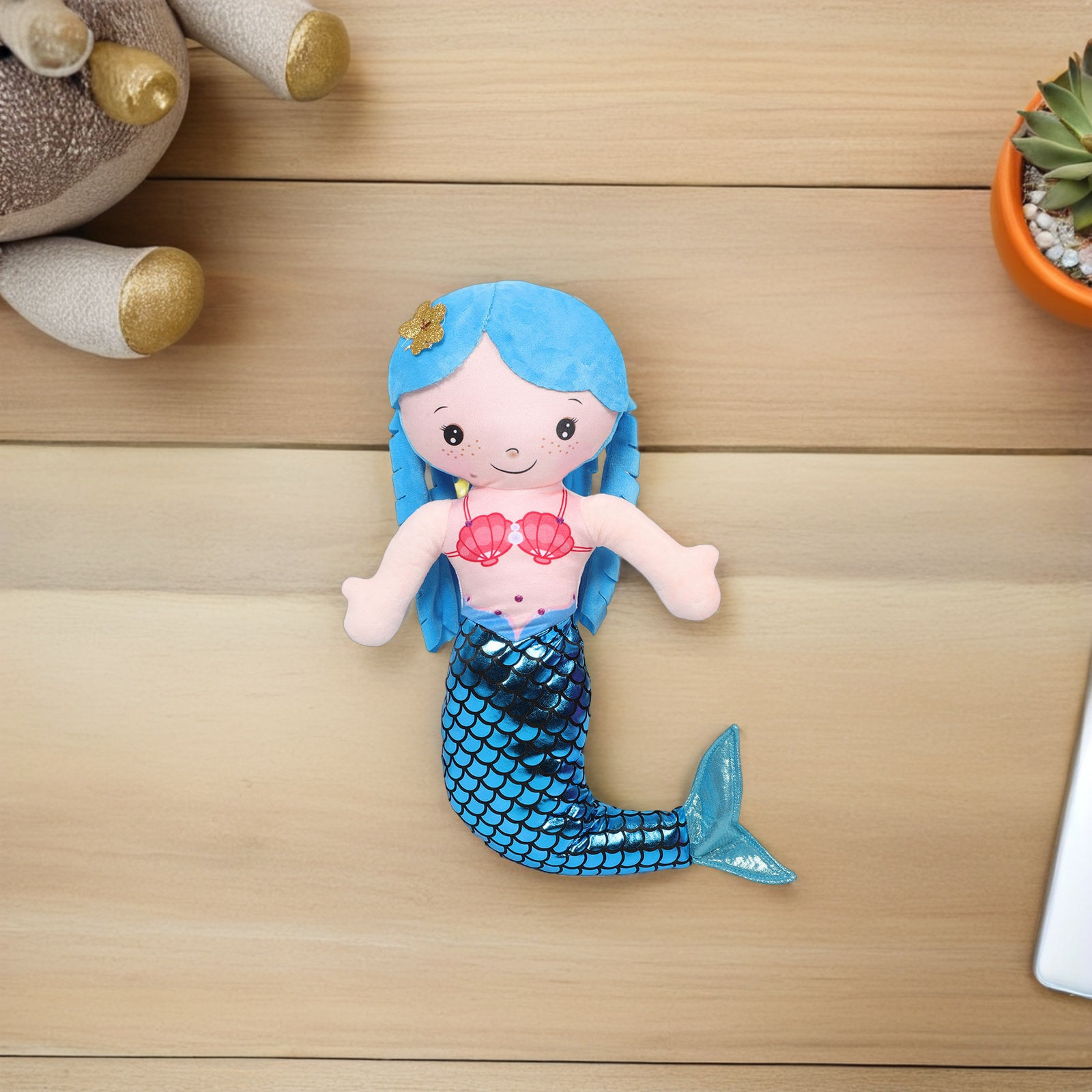 2 Buah Bantal Putri Duyung Bon - Decorative Throw Pillow ulasan dan harga