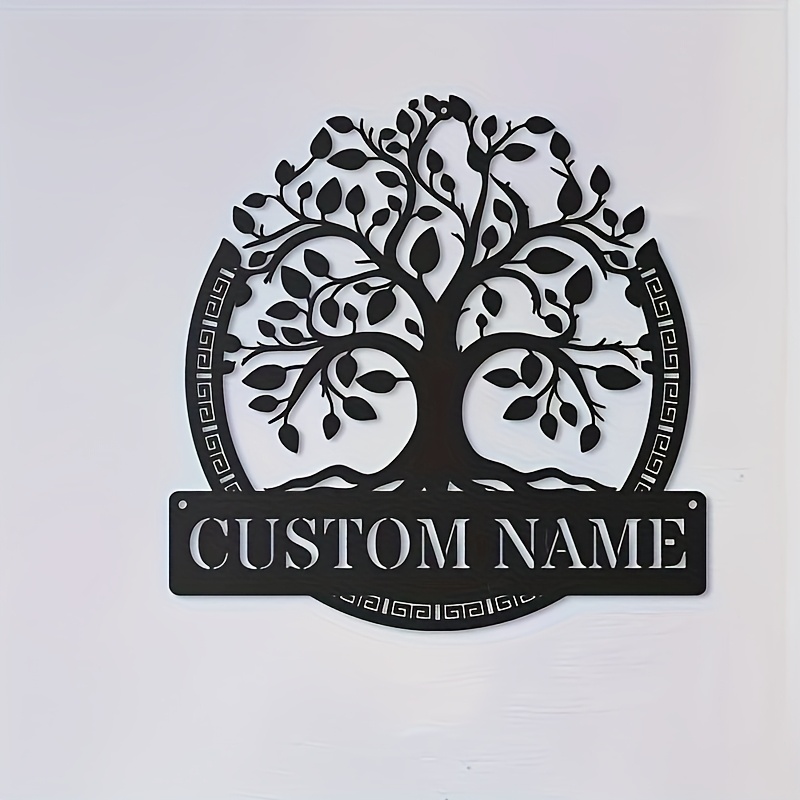 Seni Dinding Logam Kustom Poho - Home Decor Tree ulasan dan harga