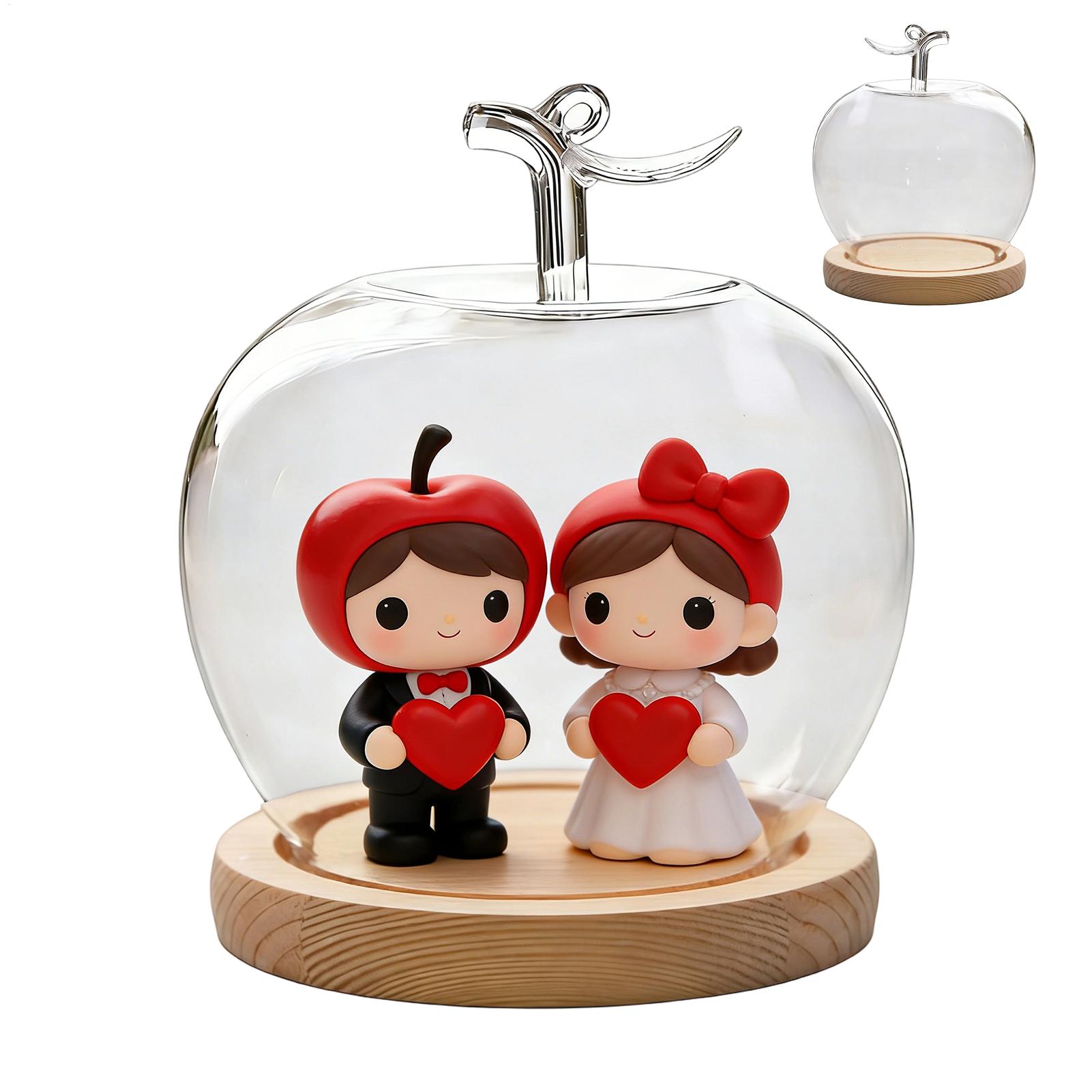 Kubah Kaca Bunga Awet Bentuk B - Home Decor Retailers ulasan dan harga