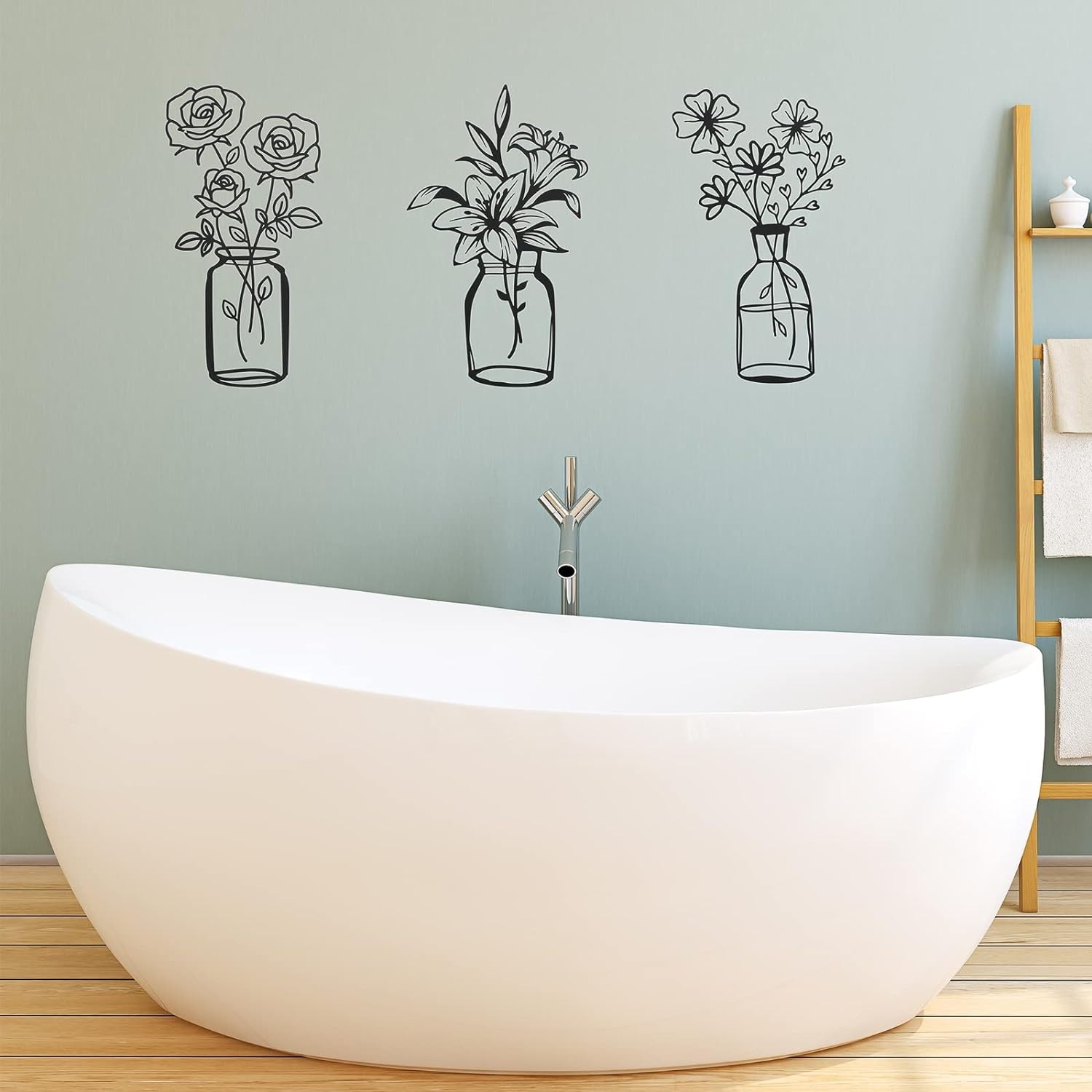 Patung Tulip Logam Minimalis M - Home Decor Tulip ulasan dan harga