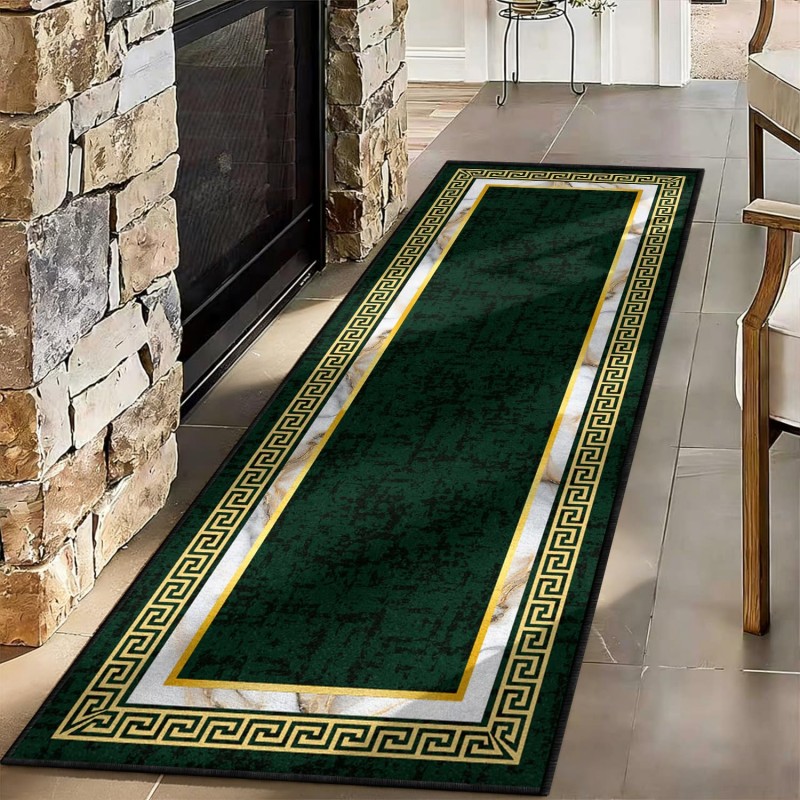 Karpet Seni Abstrak Biru Kunin - Home Decor Retailers ulasan dan harga