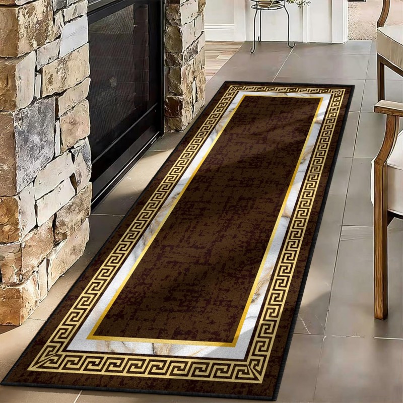 Karpet Seni Abstrak Biru Kunin - Home Decor Retailers ulasan dan harga