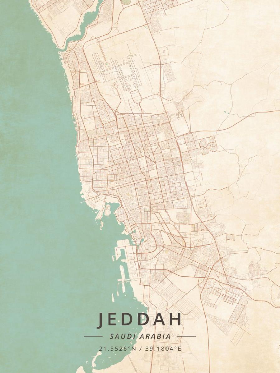 Dale Arab Saudi peta kota Post - Home Decor Jeddah ulasan dan harga