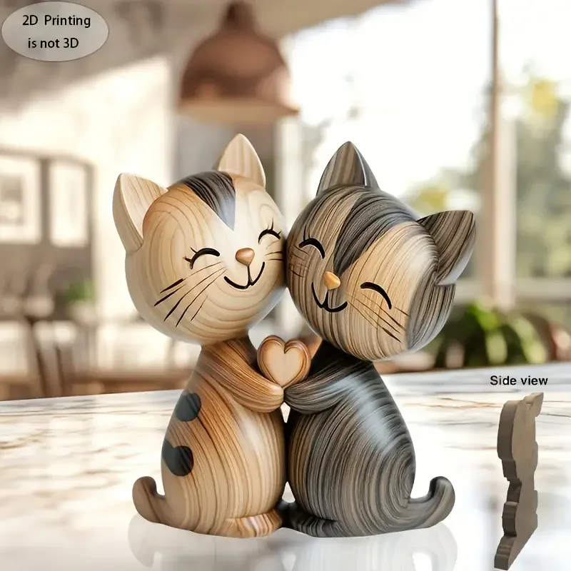 Patung Pasangan Anak Kucing Ka - Home Decor Enthusiast ulasan dan harga