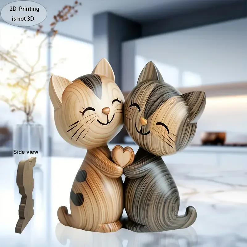 Patung Pasangan Anak Kucing Ka - Home Decor Enthusiast ulasan dan harga