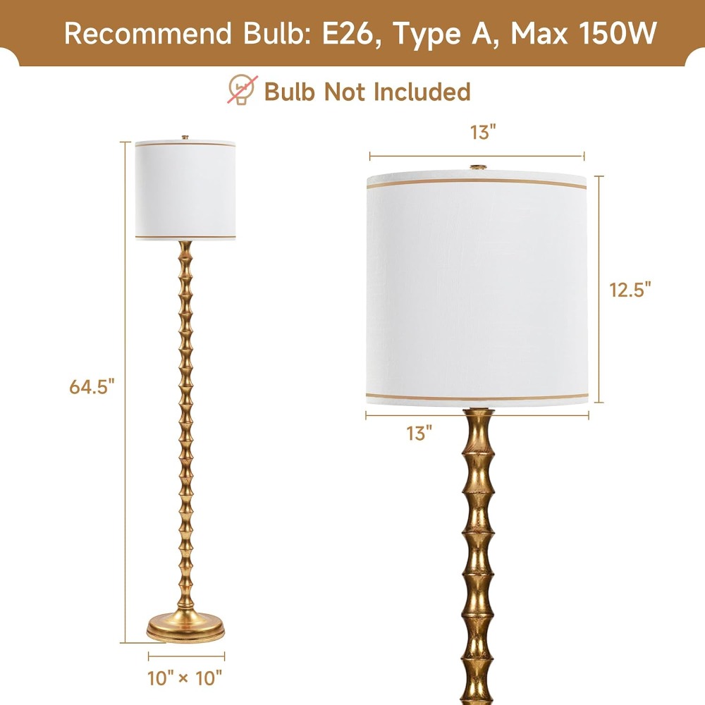Lampu Lantai Emas EUO 64.5