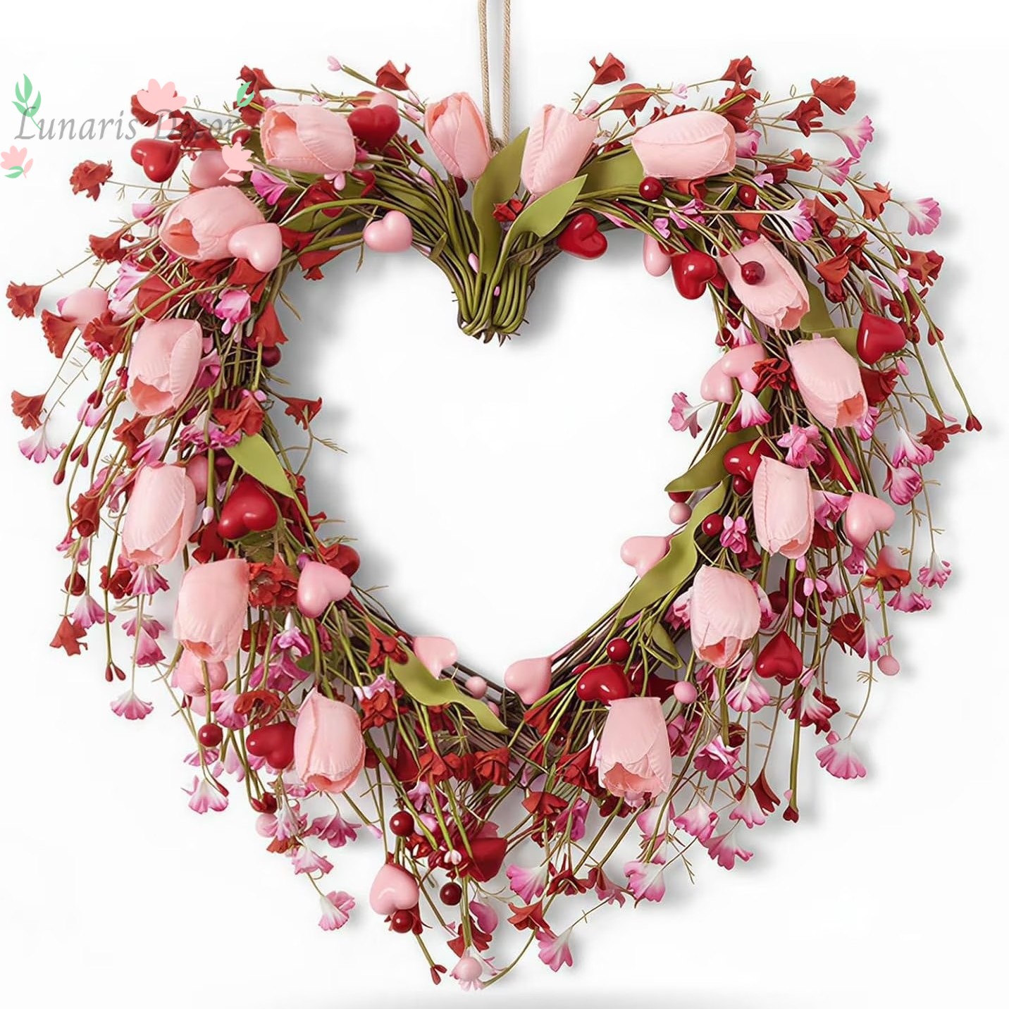 Karangan Bunga Tulip Hati Hari - Home Decor Tulip ulasan dan harga