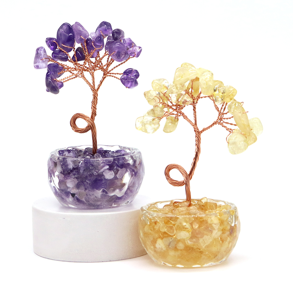 Pohon Keberuntungan Kristal Ba - Home Decor Tree ulasan dan harga