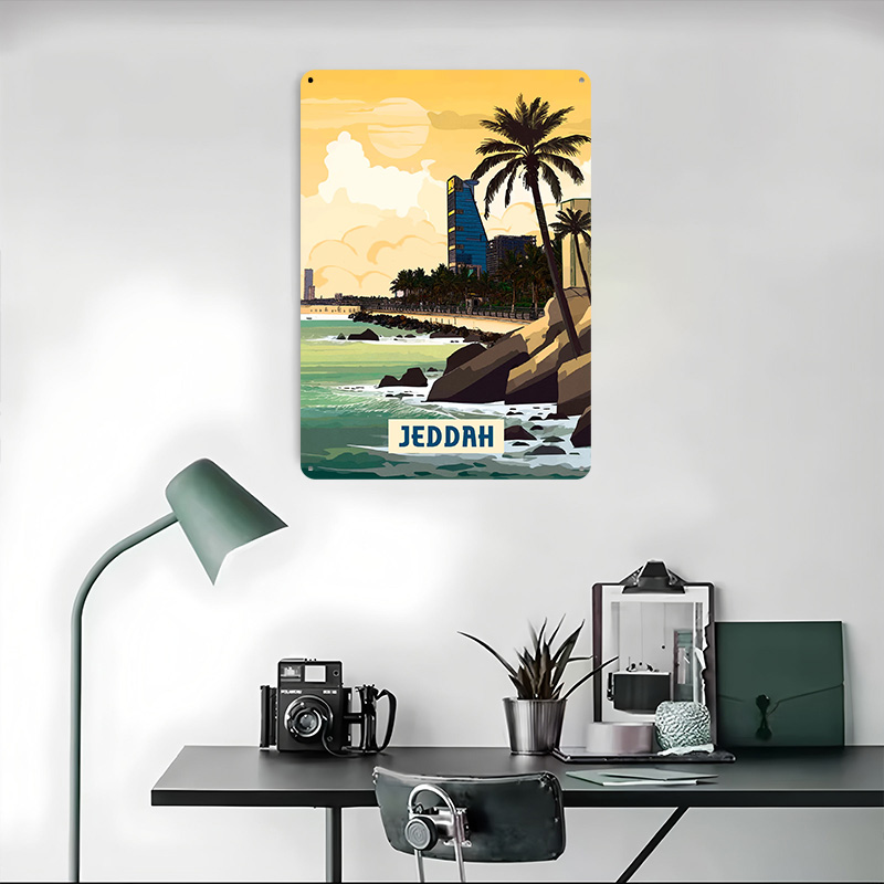 Poster Jeddah Kustom, Papan Lo - Home Decor Jeddah ulasan dan harga