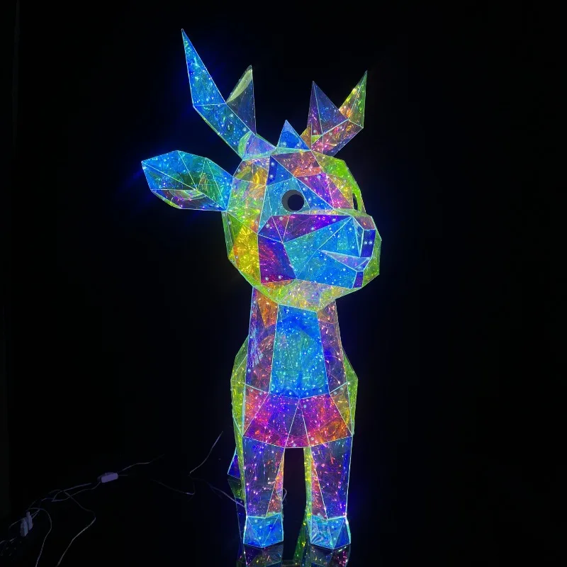 Ornamen Rusa Natal yang Bercah - Home Decor Tree ulasan dan harga