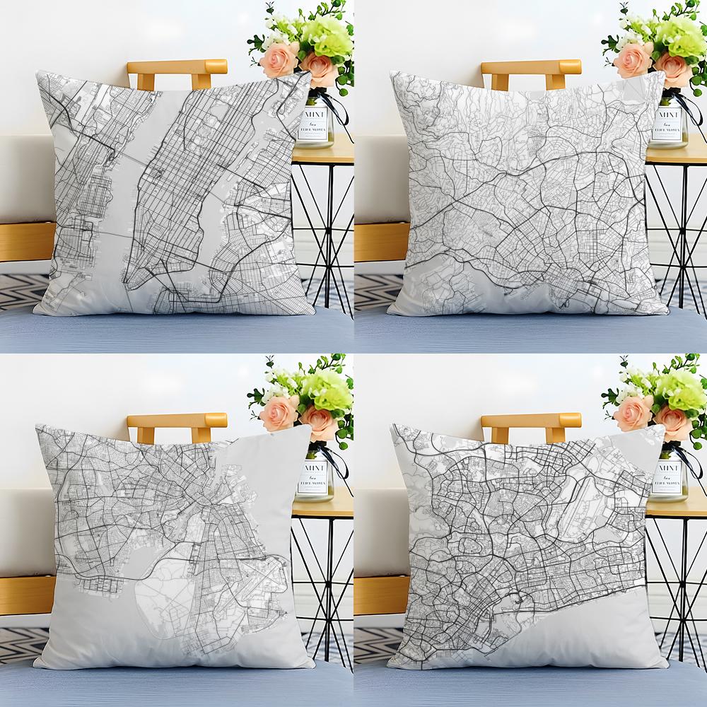 Sarung Bantal Linen Minimalis  - Home Decor New York ulasan dan harga