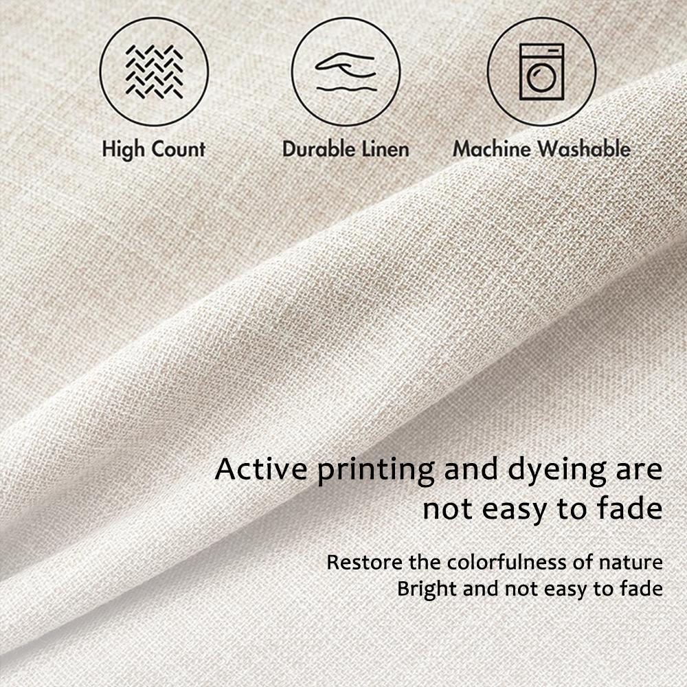 Sarung Bantal Linen Minimalis  - Home Decor New York ulasan dan harga
