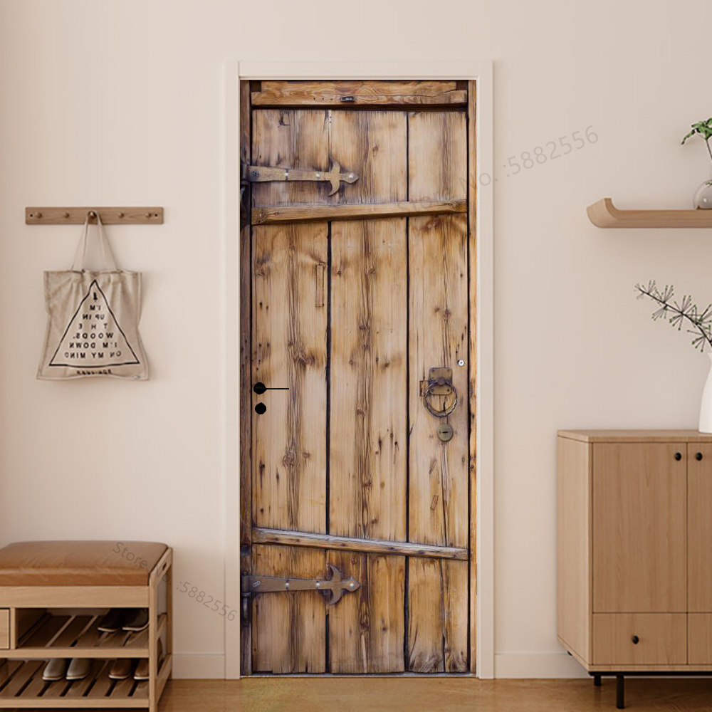 Stiker Pintu Kayu Imitasi Film - Home Decor On Sale ulasan dan harga