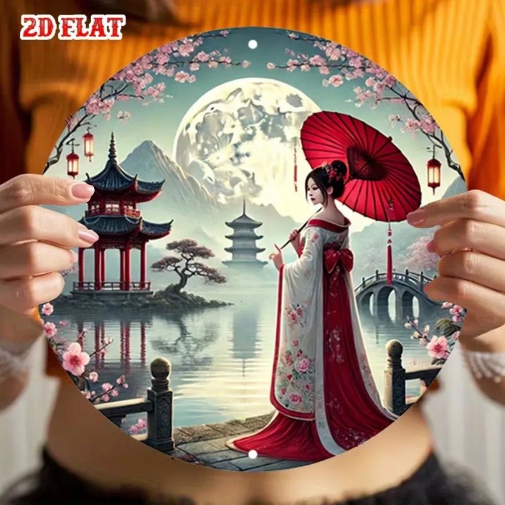 Papan Logam Vintage Jepang Mot - Home Decor Tree ulasan dan harga