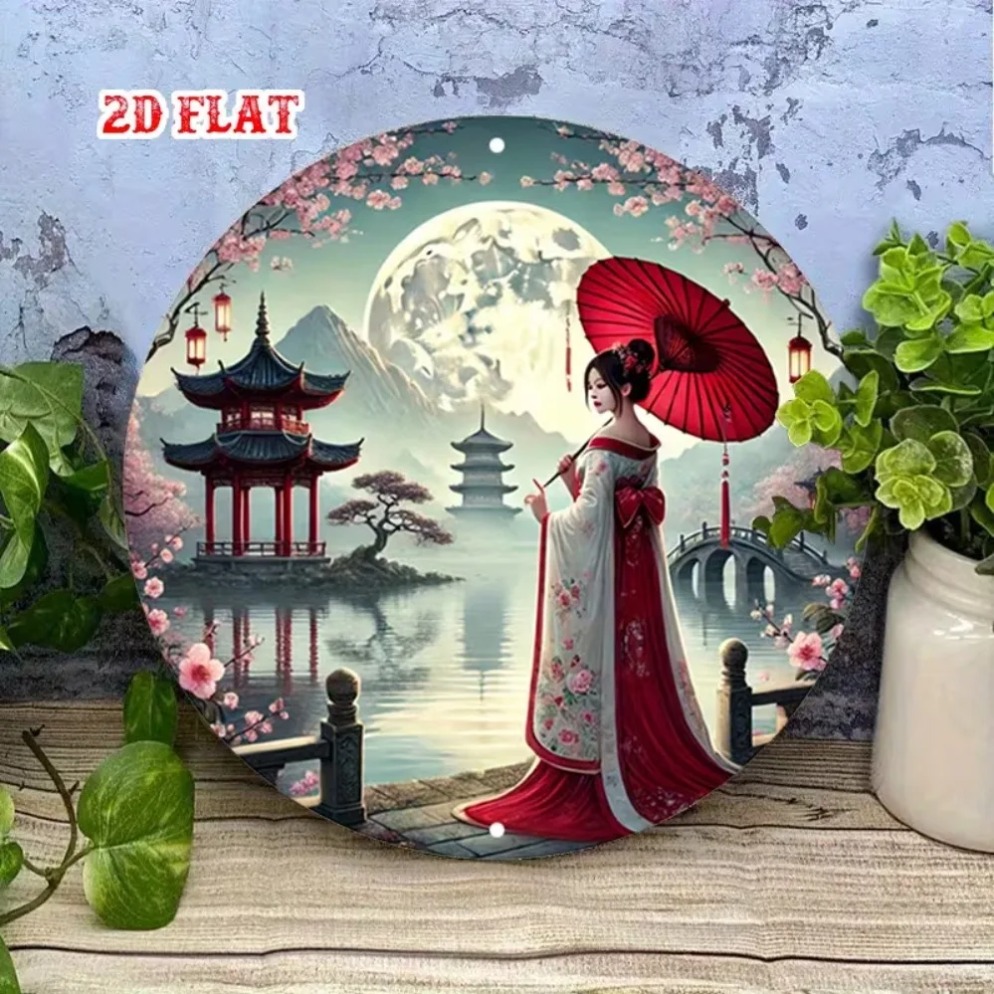 Papan Logam Vintage Jepang Mot - Home Decor Tree ulasan dan harga