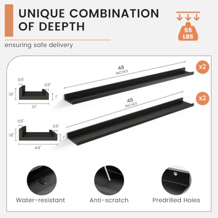 Rak Dinding Menggantung untuk  - Floating Shelves ulasan dan harga