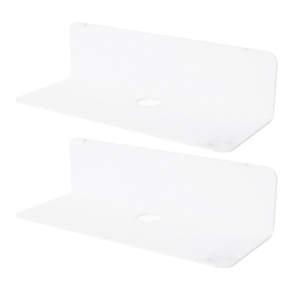 2 Buah Rak Dinding Akrilik Men - Floating Shelves ulasan dan harga