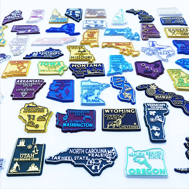 Magnet Kulkas Negara Bagian AS - Home Decor New York ulasan dan harga