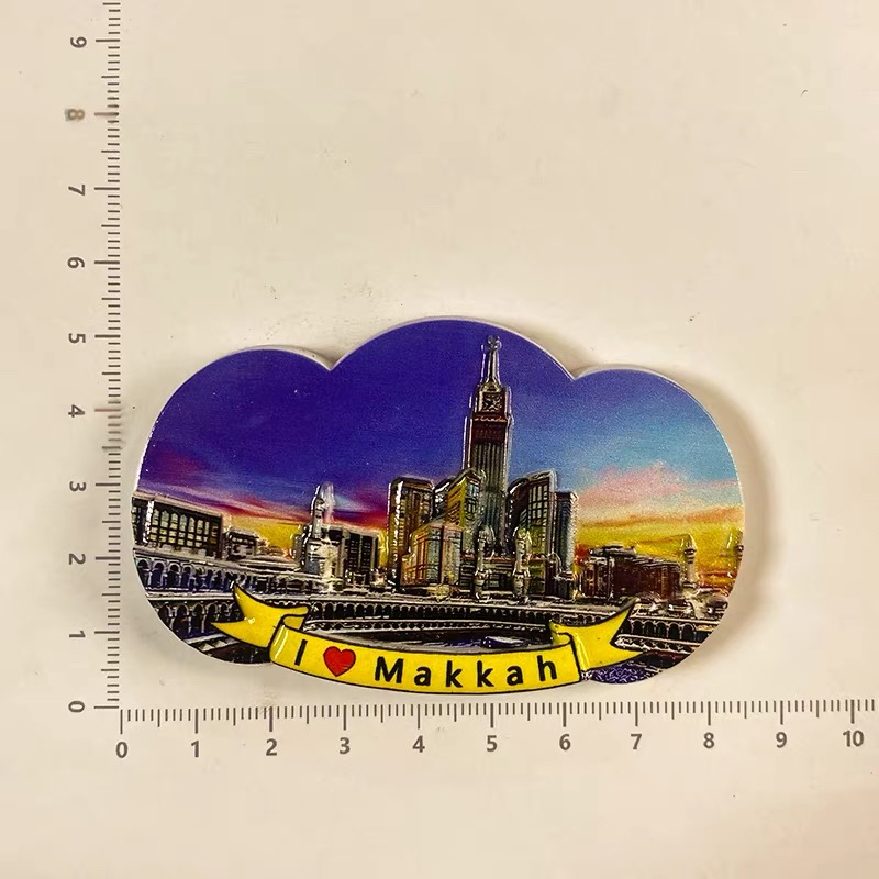 Magnet Kulkas Kota Arab Saudi, - Home Decor Jeddah ulasan dan harga