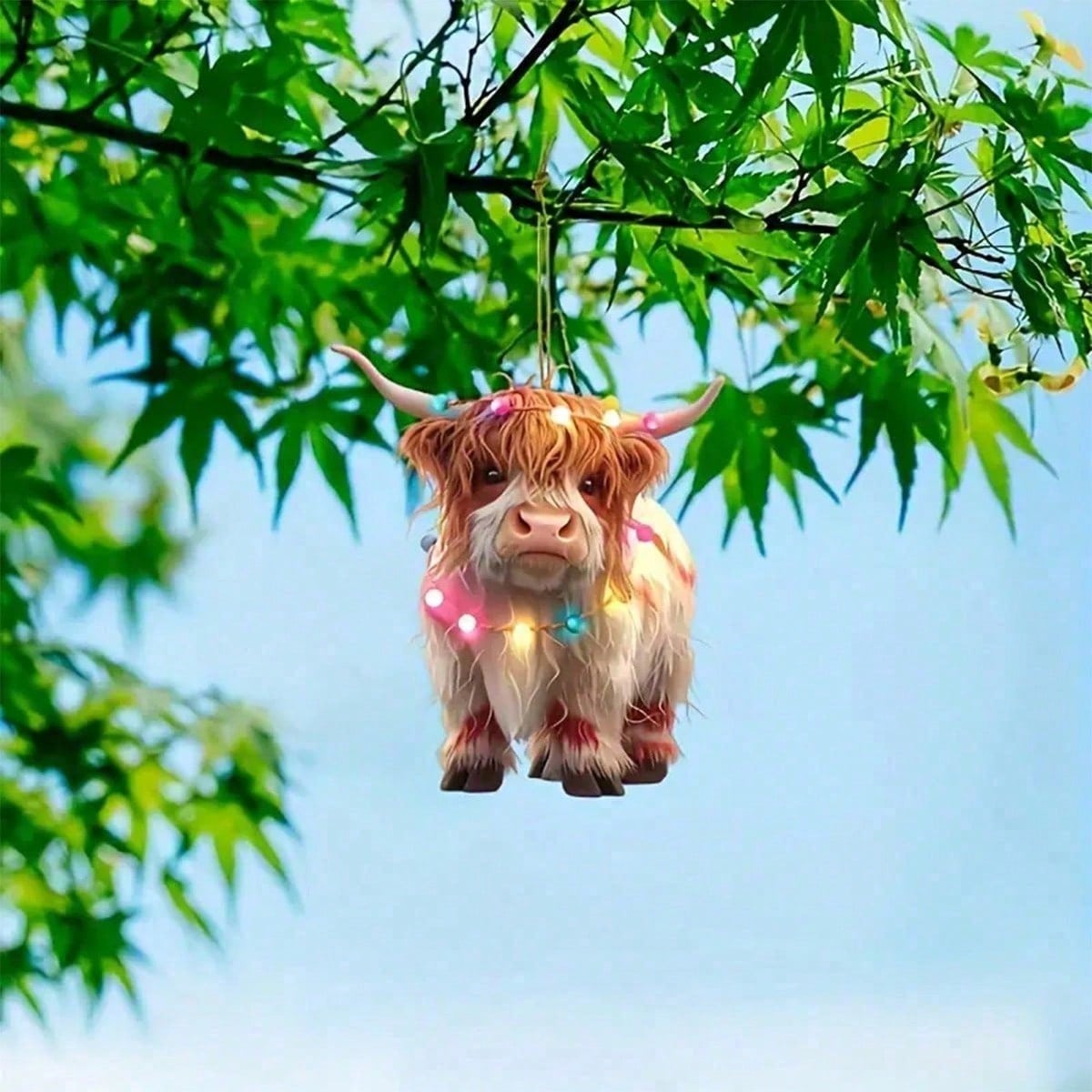 1 buah Ornamen Natal Sapi Data - Home Decor Tree ulasan dan harga