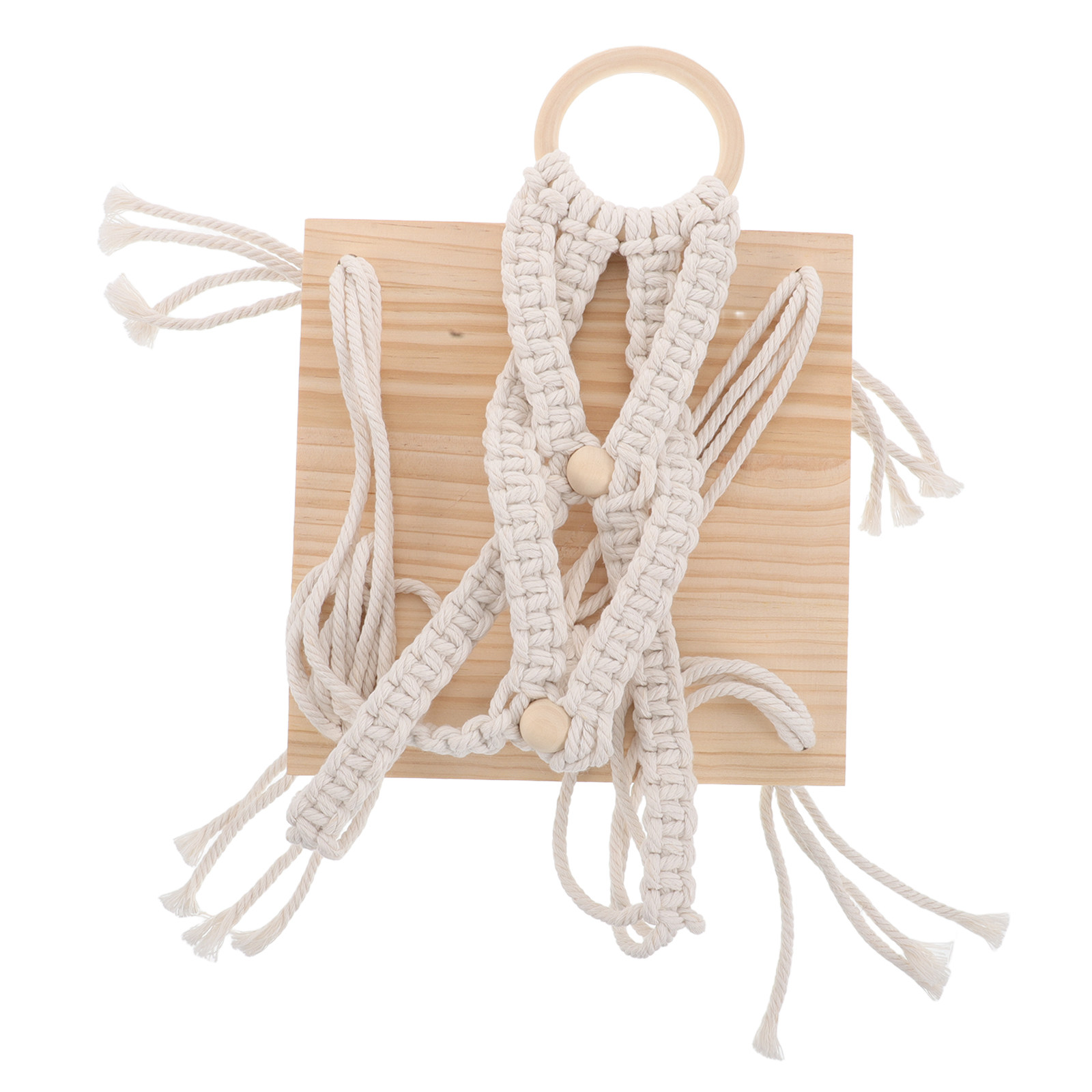 Rak Dinding Macrame Anyaman Ta - Floating Shelves ulasan dan harga